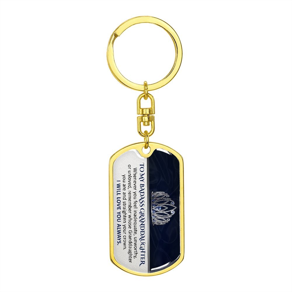 🎁Last Day Promotion- SAVE 70%🔥Keepsake for Granddaughter Keychain - Buy 2 Free VIP Shipping