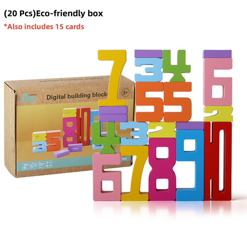 ⏰LAST DAY SALE 50% OFF💥BrightBlocks™ - Montessori Wooden Number Toy