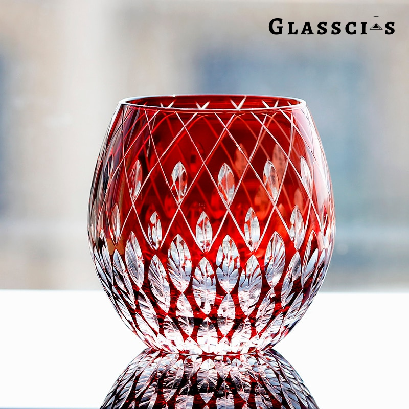 Edo Kiriko Ren Glass