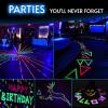 🔥Blacklight Reactive Glow Tape