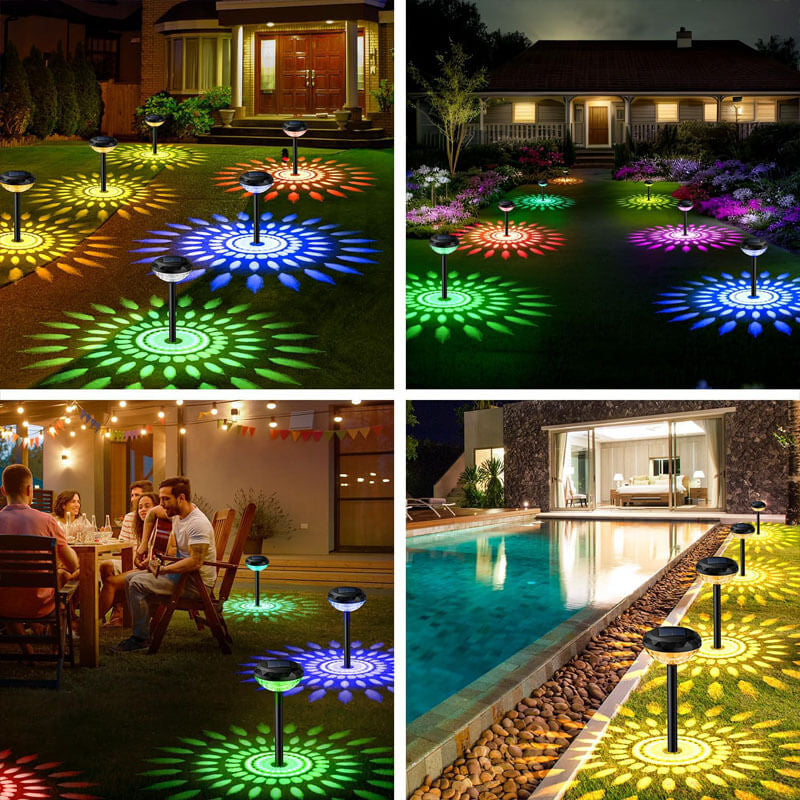 🔥Last Day Promotion 42% OFF🔥Mandala Pattern Solar Garden Light