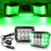 (🎄Christmas Promotion--48%OFF)LED Pods Light 4 inch Off Road Strobe light(Buy 2 get Free shipping)