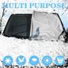 Christmas Sale- Premium Windshield Snow Cover Sunshade