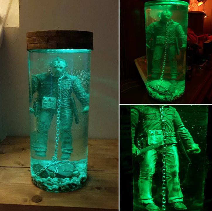 Friday the 13th👻Jason Voorhees Collector Water Lamp
