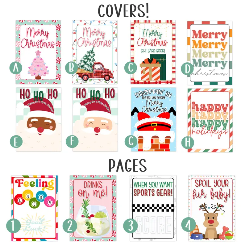 🎁Christmas Gift for Adults & Teenagers🎅Christmas Gift Card Book📚Buy 2 Free Shipping