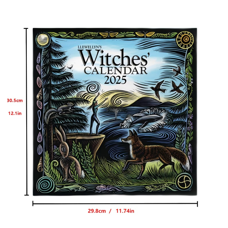 (🔥Hot Sale 49% OFF) 2025 Witches Calendar