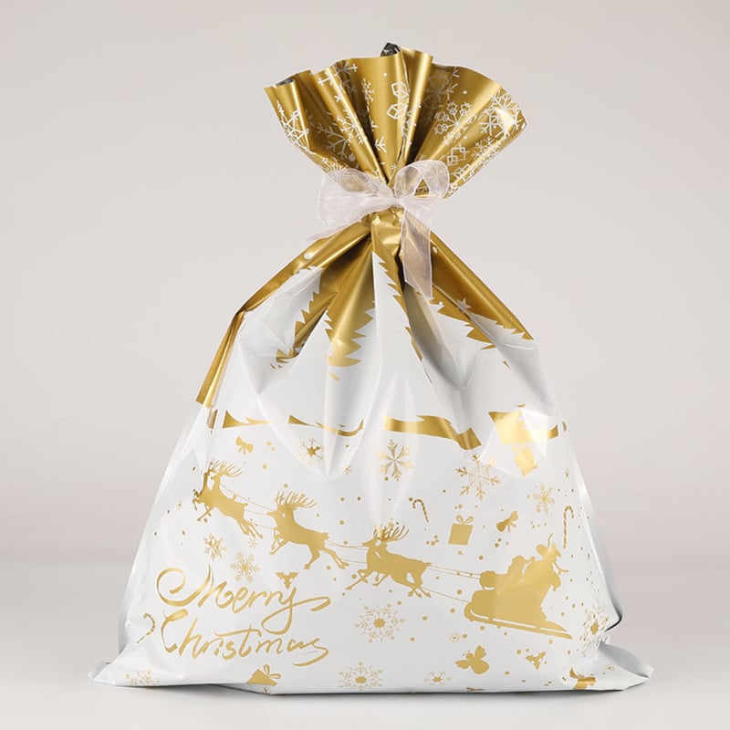 🎄🎅Early Christmas Promotion - 49% OFF 💝Christmas Gift Bags with Colorful Drawstring