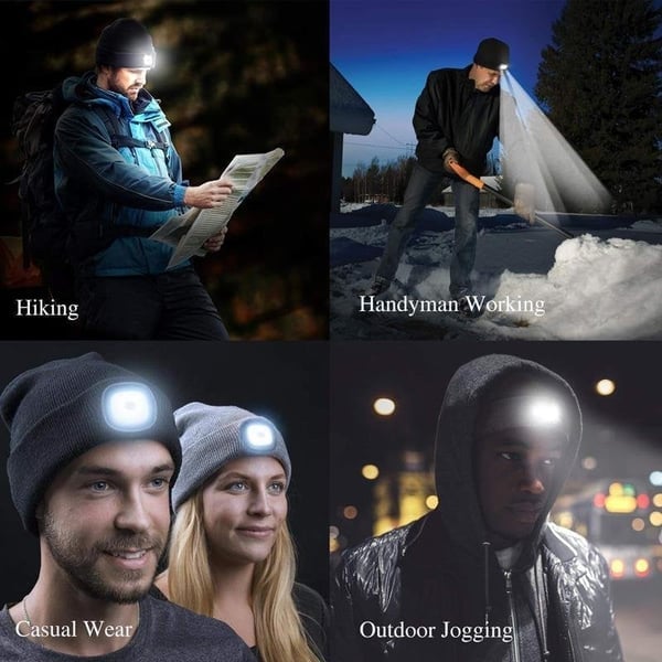 🎄🎅Early Christmas Sale - 60% OFF🎁LED Beanie Light