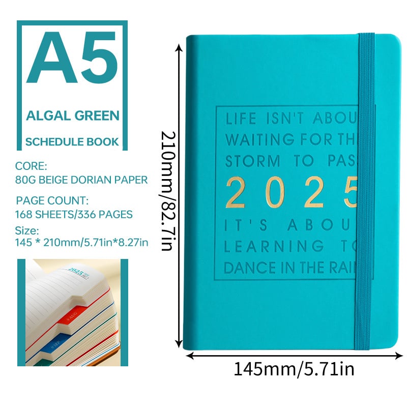 🔥2025 One Day One Page Daily Planner – Your Ultimate Gift Calendar🔥