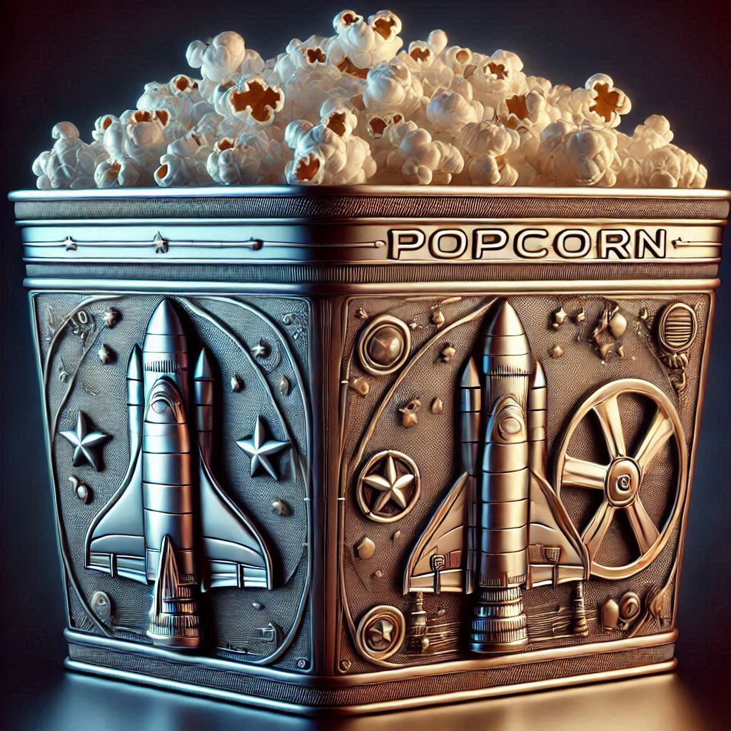 🍿Spacecraft Popcorn Bucket