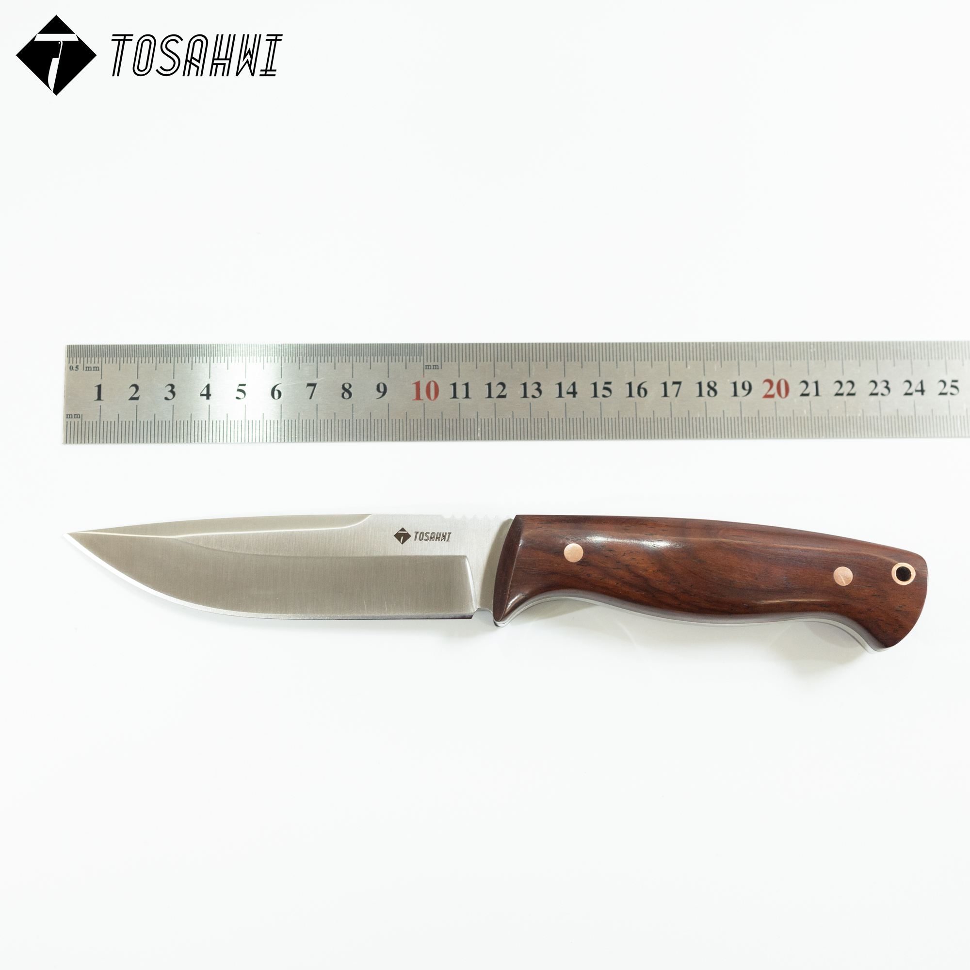 TOSAHWI HANDMADE M390 Steel Cocobolo Fixed Blades-69529