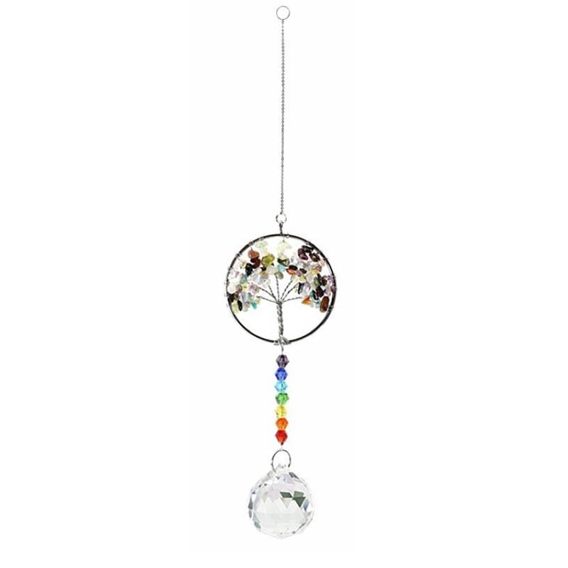 🔥Last Day Sale - 60% OFF🎁Crystal Wind Chime Tree Of Life Suncatcher⚡Buy 2 Get Free Shipping