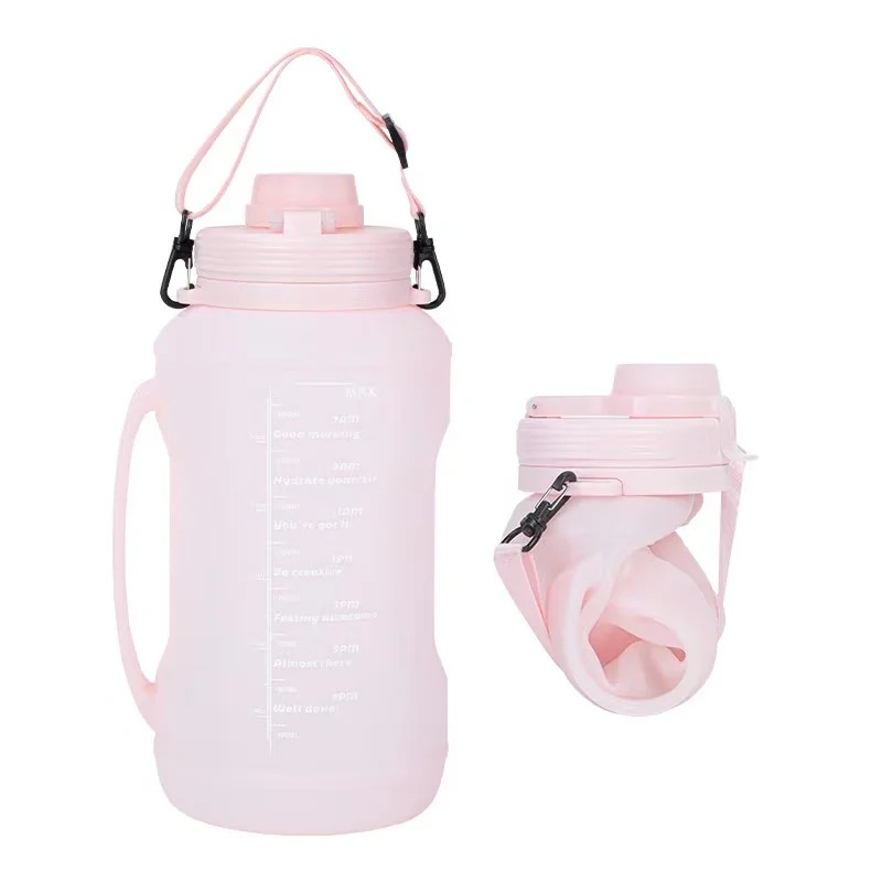 (🔥Last Day Promo - 50% OFF) Silicon Folding Water Bottle - Buy 2 Get Extra 10% OFF & Free Shipping!