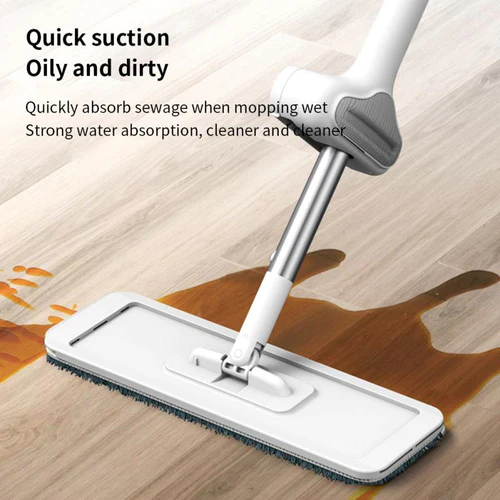 (🎄Christmas Promotion--48% OFF)Free Hand Washing Squeeze Flat Mop(Buy 2 get Free shipping)