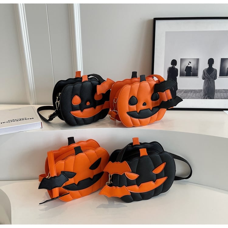 Early Halloween Sale 50% OFF🎃Halloween Pumpkin Crossbody Bag