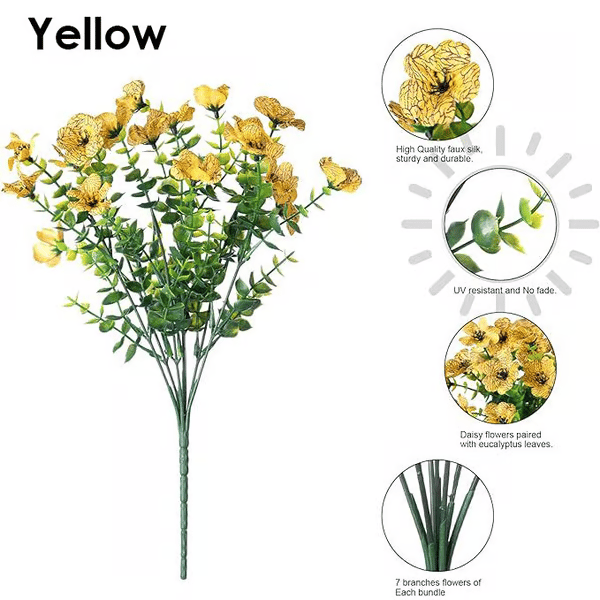 🌸Mother's Day Hot Sale 50% OFF-UV Resistant Colorful Artificial Flower