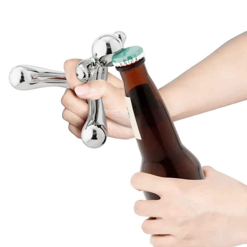 💖Hot 48% OFF🌹Interactive Cast Metal Bottle Opener with Balancing Stand – Fun Meets Function 🍻