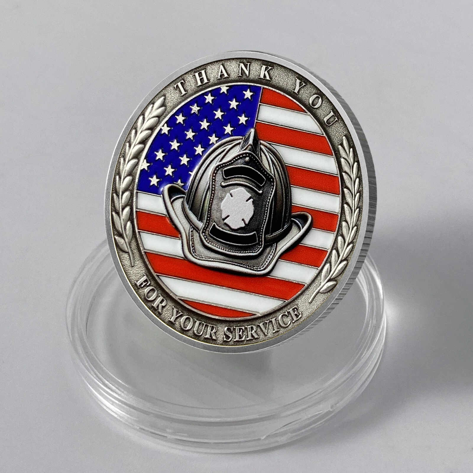 Firefighter Rescue Challenge Coin