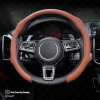 ⏰LAST DAY SALE 50% OFF💥Nappa Leather car Steering wheel Cover