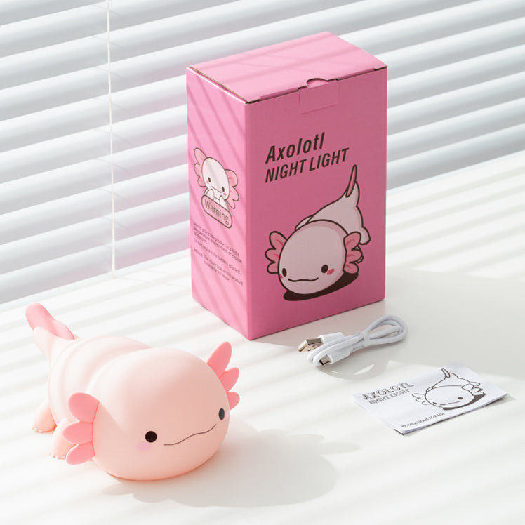 🔥Last Day Promotion 70% OFF🔥Axolotl Cute Squishy Night Light⚡Buy 2 Free Shipping