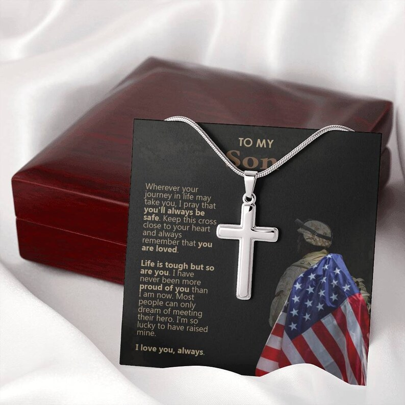 ✝️Military Cross Necklace Gift