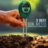 (SPRING HOT SALE-SAVE 50%OFF) Three-Way Soil Meter For Moisture, Light Intensity and pH Testing Meter