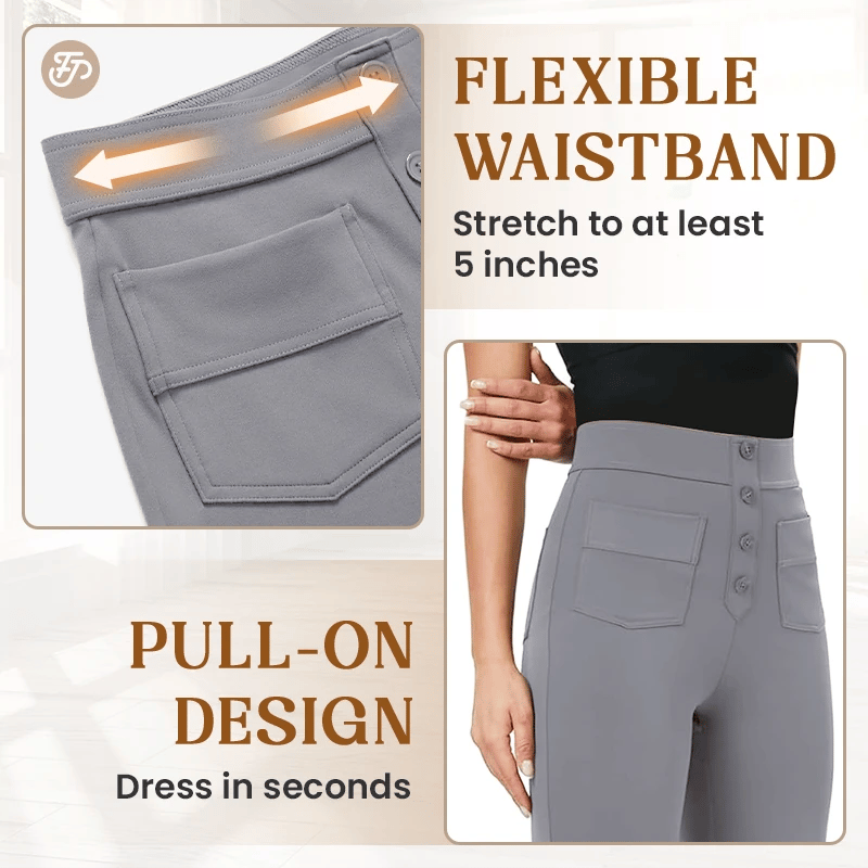 🔥Last Day 50% OFF- Women's Casual High Waist Stretch Pants (Buy 2 Free Shipping)