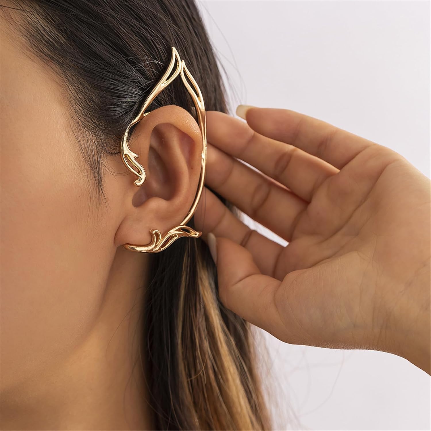 🔥Last Day Promotion 70% OFF🔥Gothic Elf Ear Cuffs 2Pcs