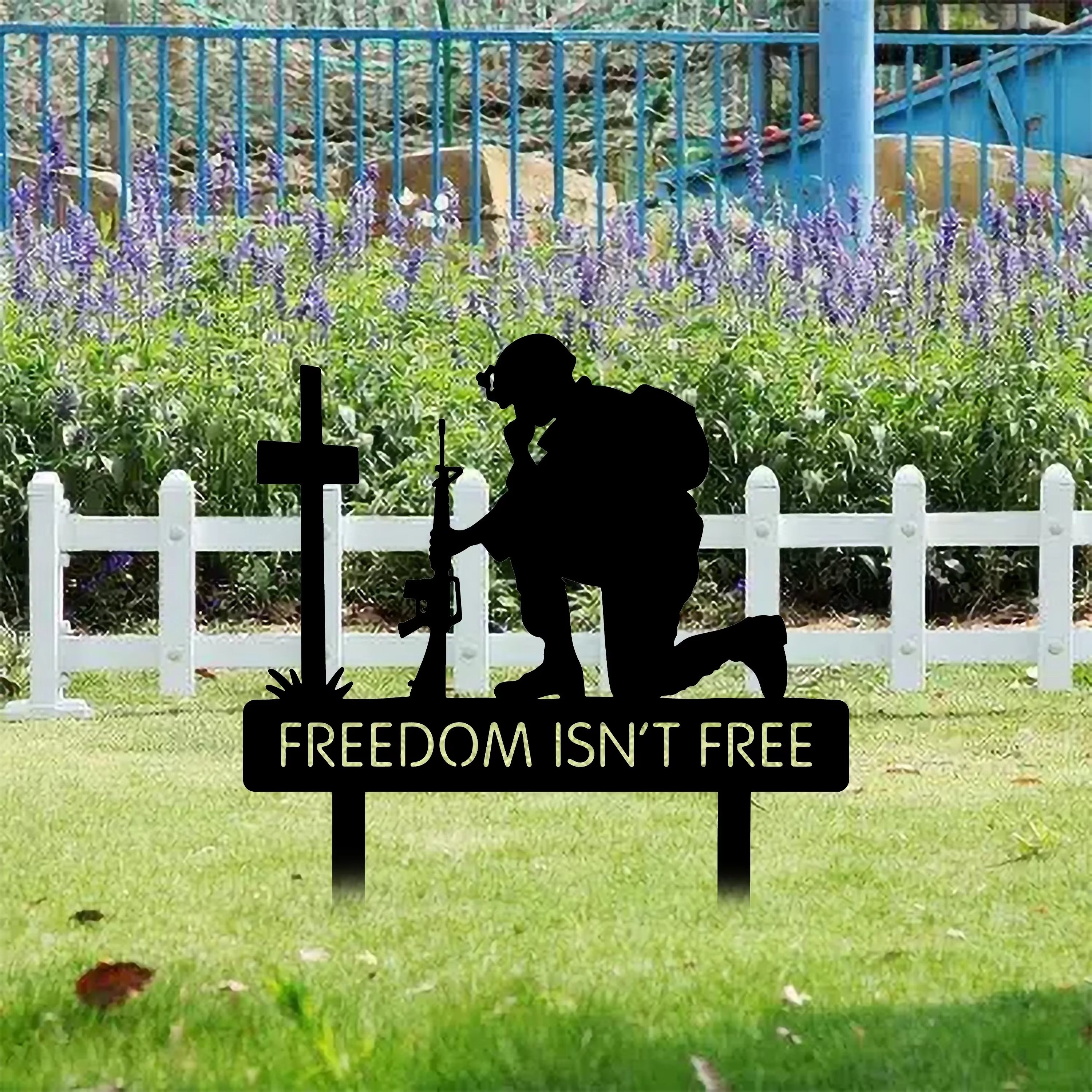 Last Day 70% OFF - 🖤Memorial Metal Plaque for Fallen Soldiers