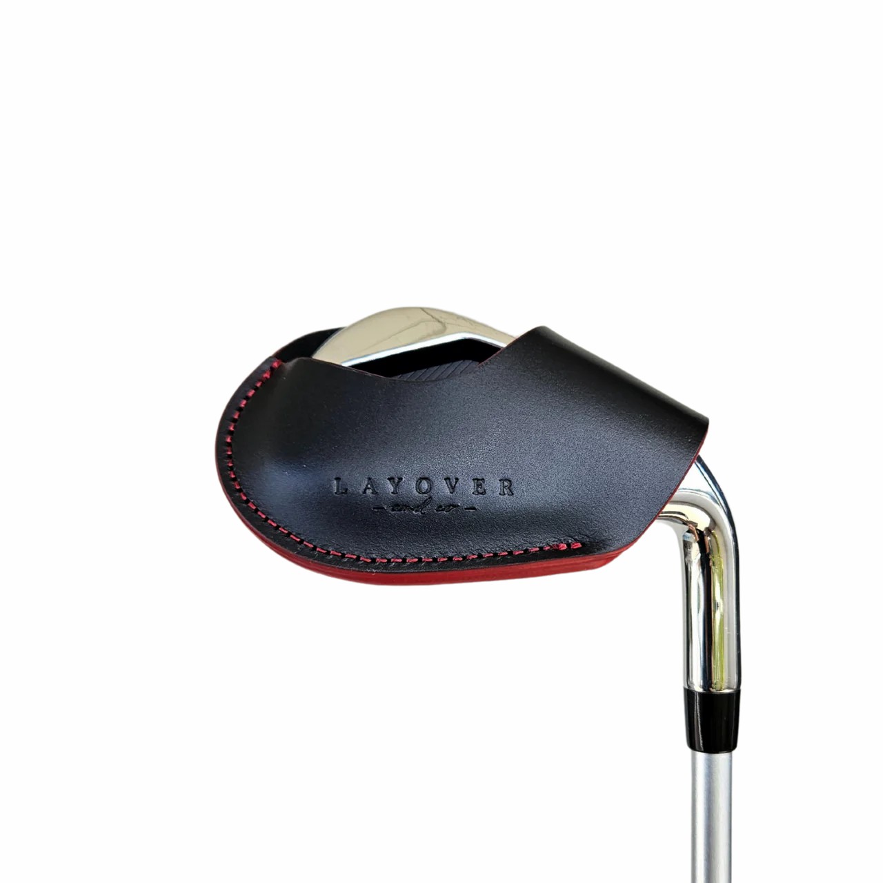 Magnetic Leather Iron Cover – Handcrafted Club Protection with Timeless Style