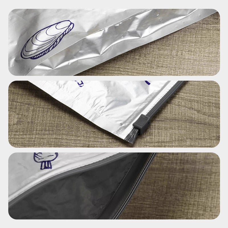 🍂TikTok Fall Sale — Last Day 70% OFF🎉Reusable Aluminum Foil Sealable Storage Bags🍗 Limited time offer! Buy 3 get 2 free🥦