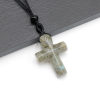 ✝️100% Handmade Natural Crystal Cross Necklace