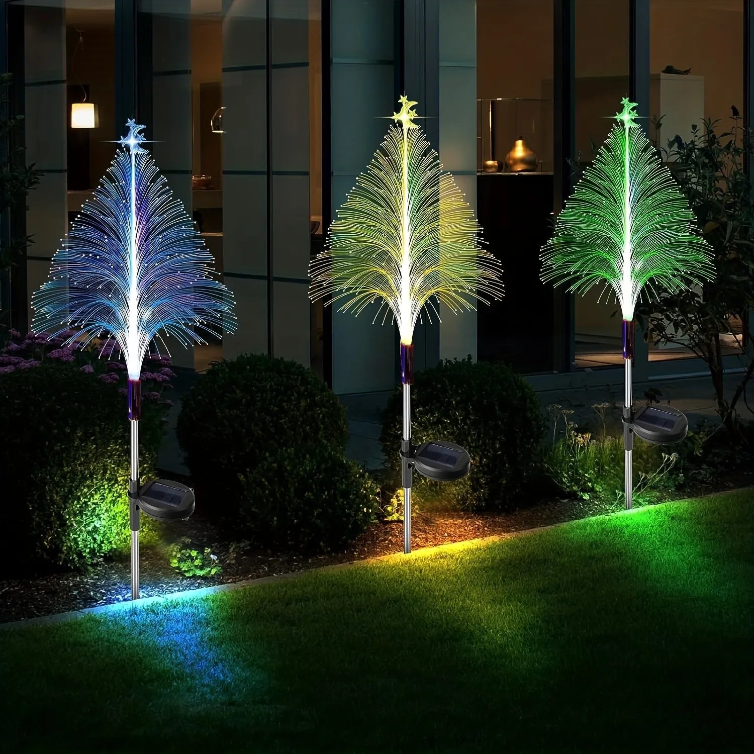 (🌲Early Christmas Sale- 50% OFF) 7 Color Changing Solar Christmas Lights