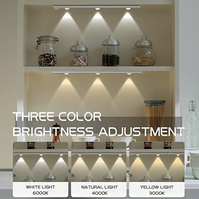 (🌲Early Christmas Sale- 50% OFF) 3 Color Temperature Led Motion Sensor Cabinet Light