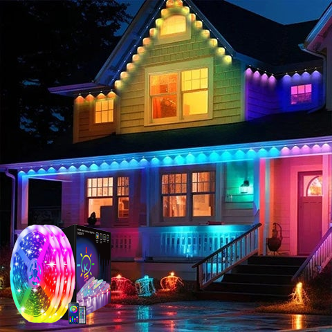 💥Black Friday Big Sale💥-Smart Rainbow LED Permanent Outdoor Light