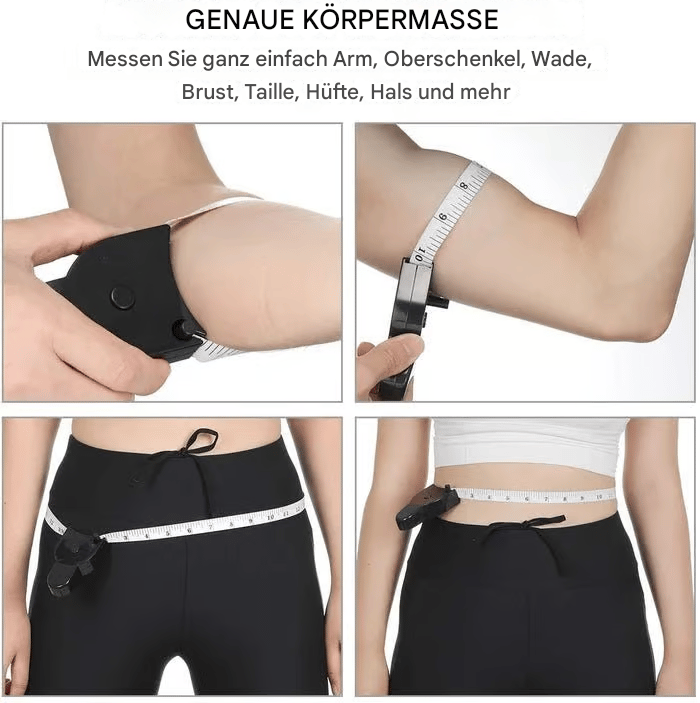 🎁Letzter Tag 49 % Rabatt🔥Perfektes Maßband für den Körper