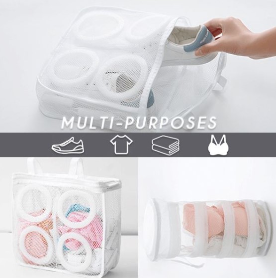 ✨Early Spring Promotion-Save 50% Off✨Double-Layered Sneaker Laundry Bag