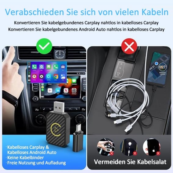 🔥Bluetooth-Adapter und CarPlay-Adapter