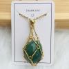 🔥Handmade Crystal Gemstone Holder Necklace-Buy 2 Get Free Shipping