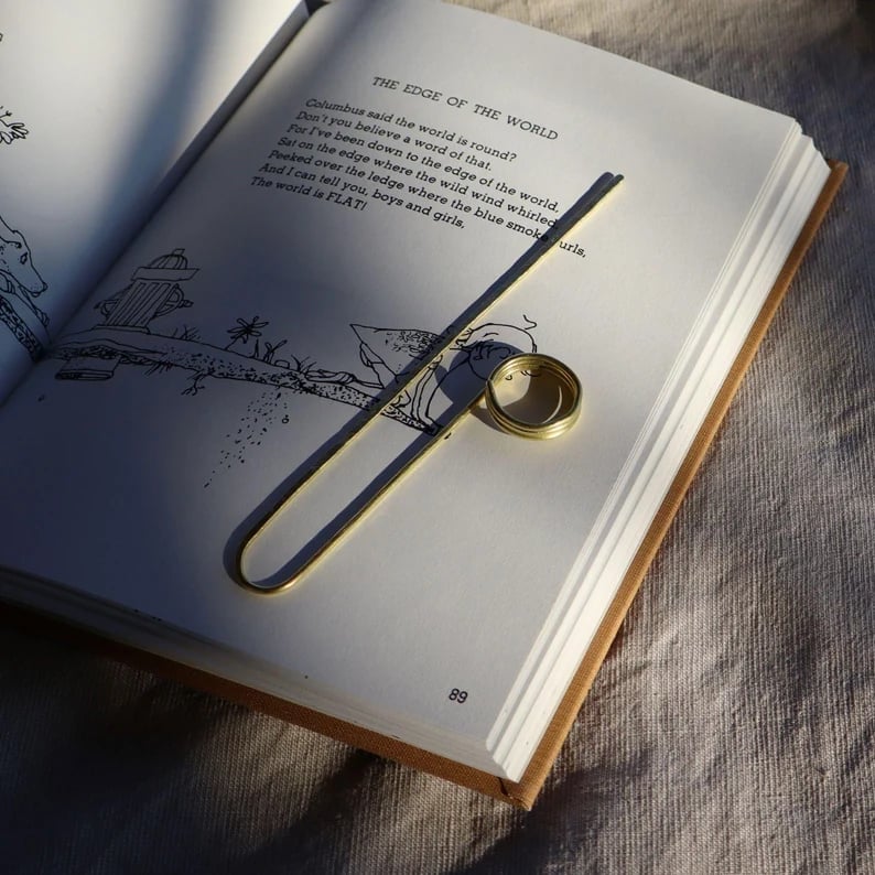 📖Book Holder Ring Bookmark