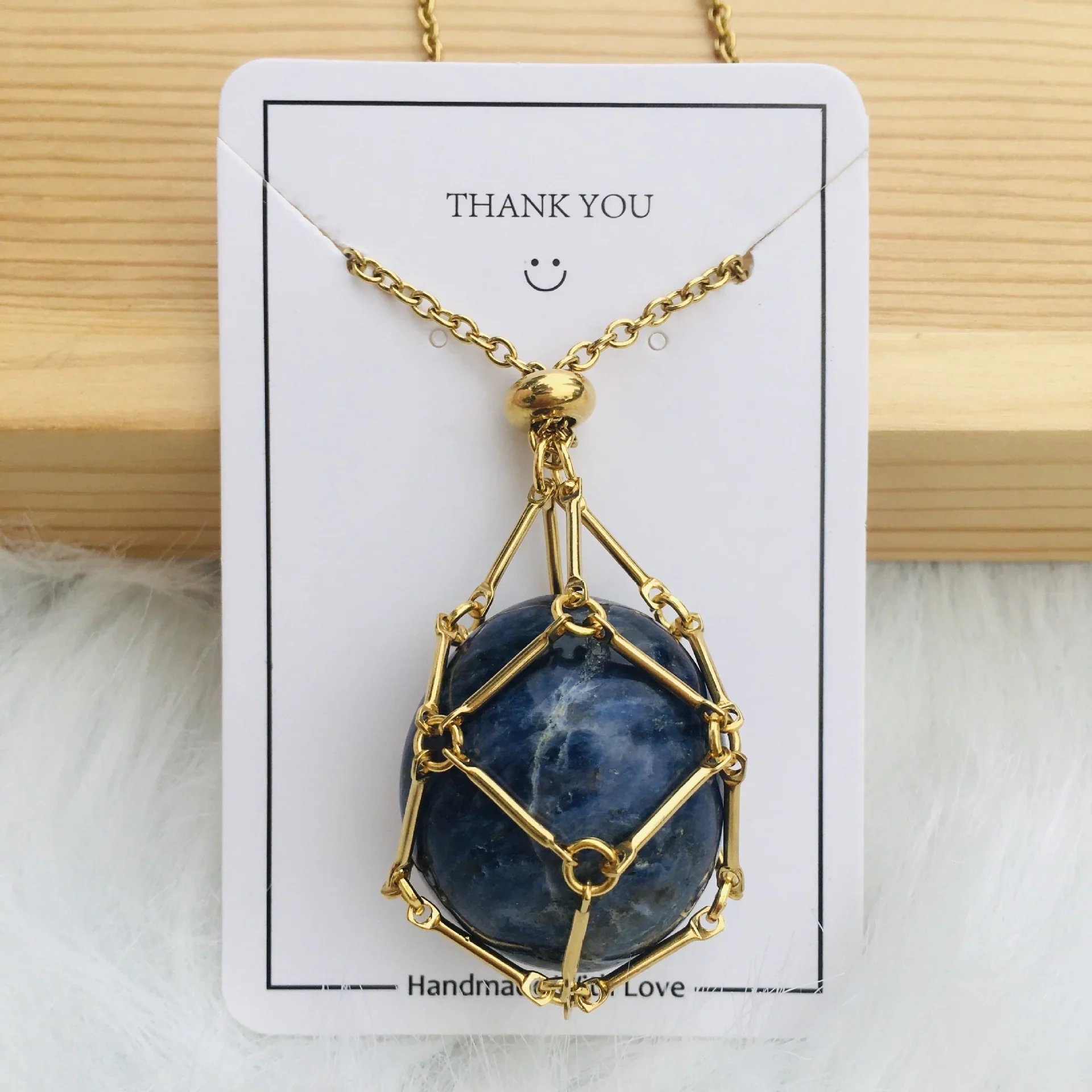 🎁2023 Crystal Stone Holder Necklace - Free (Crystal) Gift Included🎁