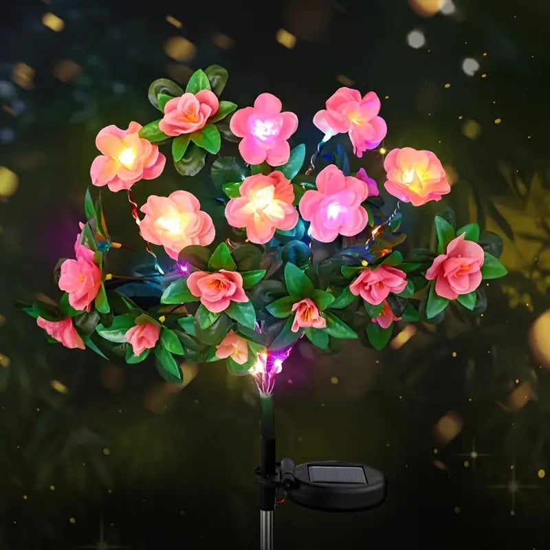 🔥Last Day 70% OFF- 🌺Solar fluorescent garden light