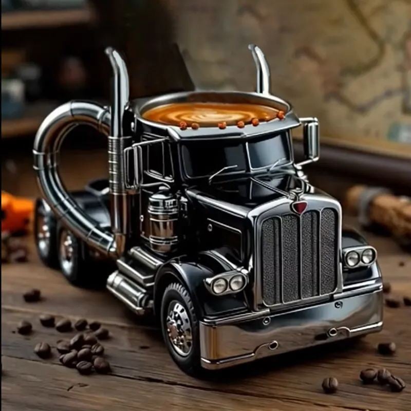 🔥Last 4 hours Sale -🥃Handcrafted Truck Coffee mug