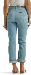 Lee Women's Mid Rise Boyfriend Jean