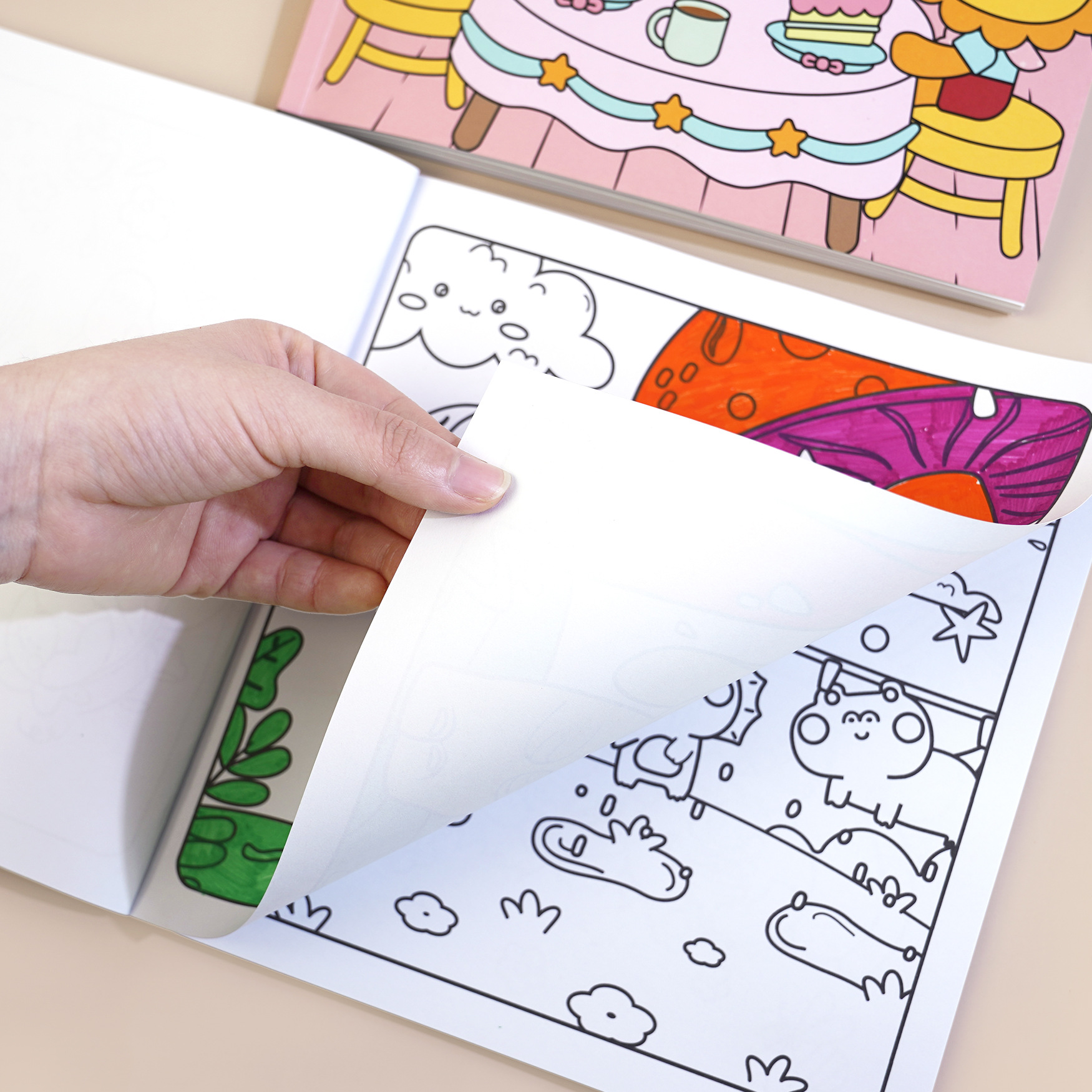 🎁Children's Day Sale 50% OFF💕 🎨Hand-Drawn Coloring Book 🎨