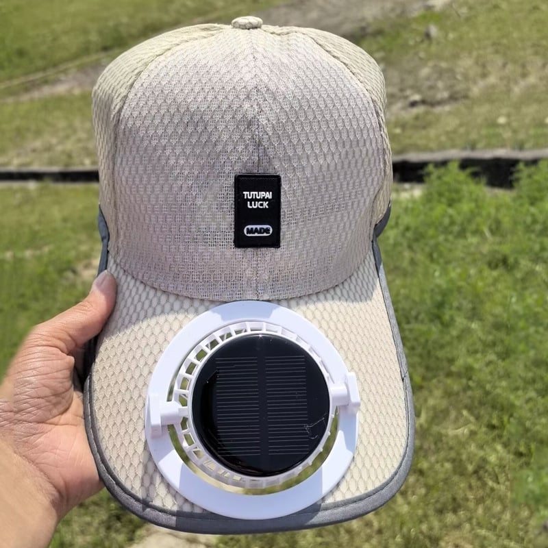 ⏰LAST DAY SALE 50% OFF💥Solar Rechargeable Peaked Cap