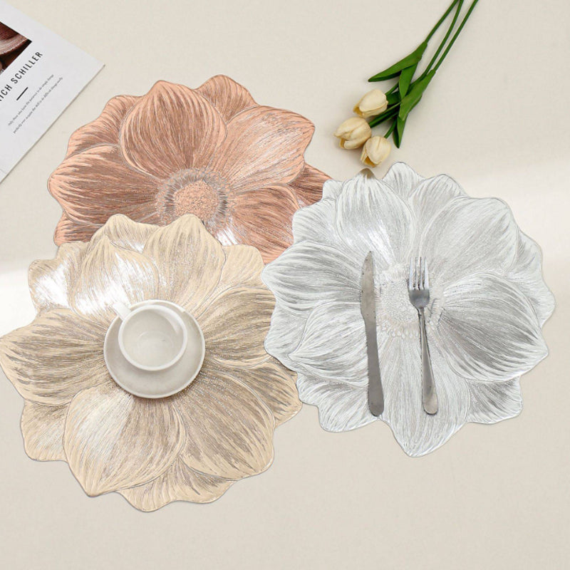 🔥Last Day Promotion 50% OFF🔥Lotus-Shaped Heat-Resistant and Washable Placemat