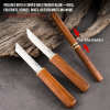 Handmade Portable 2 In 1 Double Blades Knife