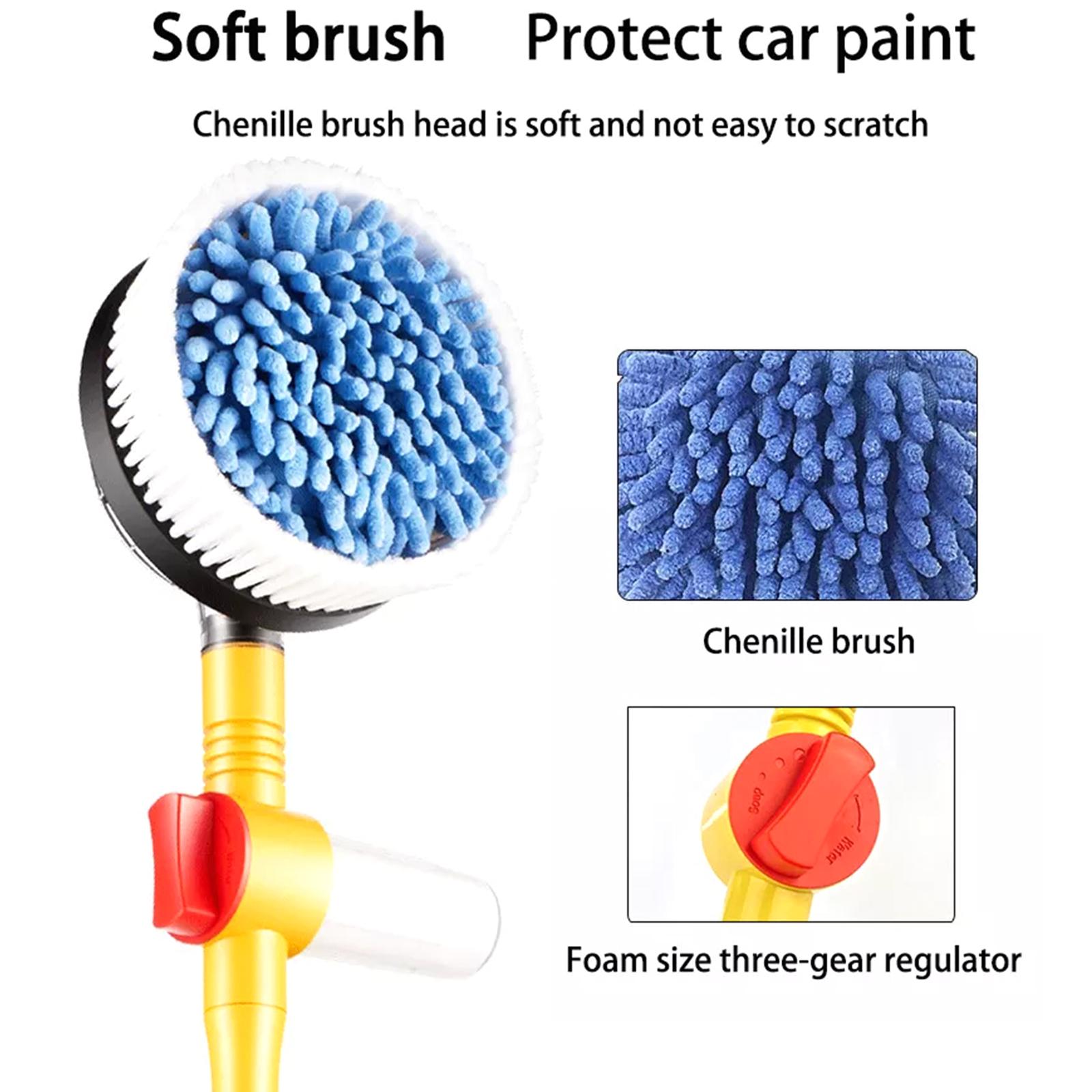 (🎄Christmas Hot Sale🔥🔥)Automatic rotating car wash brush(BUY 2 GET EXTRA 10% OFF)