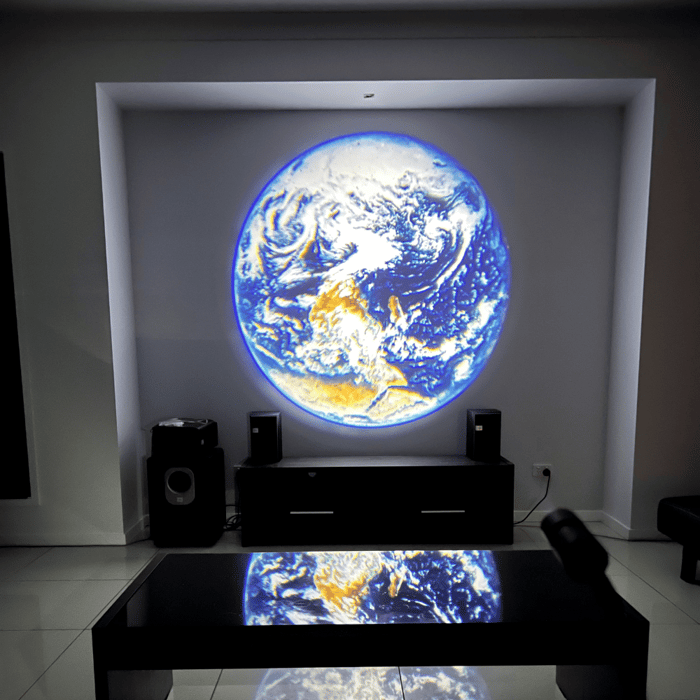 Moon Earth Projection LED Lamp🌌So Cool! 🎁Perfect Gift-Buy 2 Free Shipping